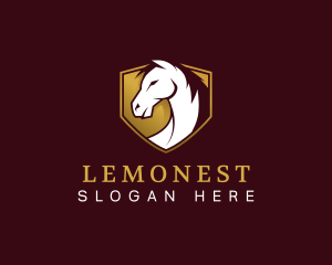 Premium - Horse Shield Equine logo design