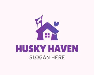 Cozy House Letter H logo design