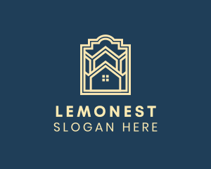 Frame - Frame House Property logo design