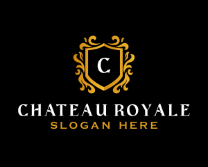 Luxury Royal Shield logo design