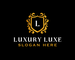 Luxury Royal Shield logo design