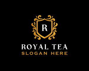 Luxury Royal Shield logo design