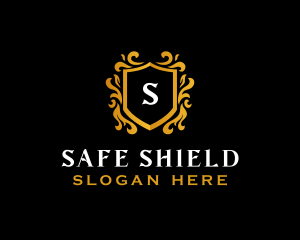 Luxury Royal Shield logo design