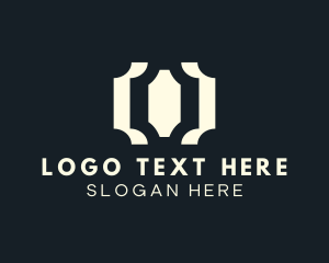 Business Agency Shape Letter O Logo