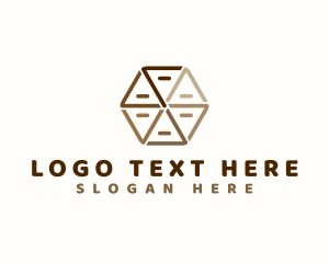 Joinery - Geometric Hexagon Cabinet logo design