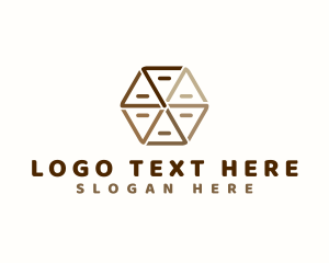 Geometric Hexagon Cabinet Logo