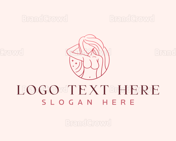 Beauty Sexy Woman Logo