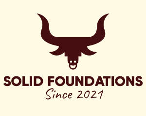Buffalo - Brown Bull Hunting logo design