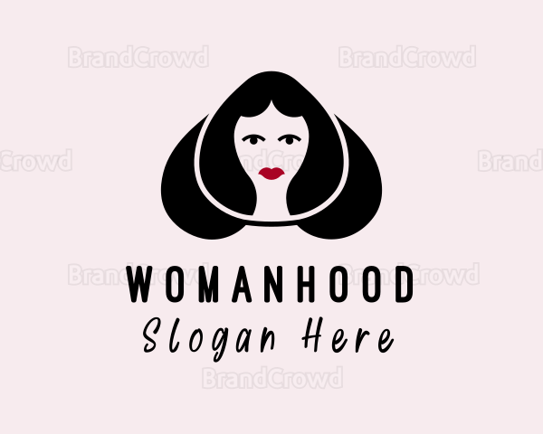 Beautiful Woman Salon Logo