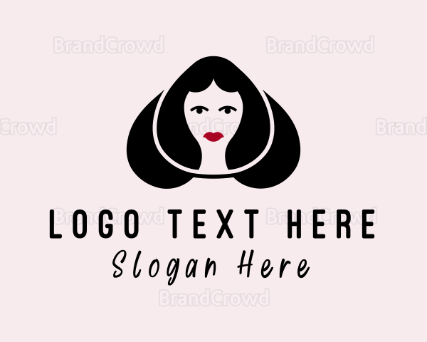 Beautiful Woman Salon Logo