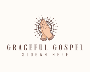 Gospel - Holy Hand Prayer logo design