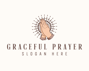 Holy Hand Prayer logo design