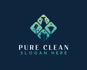 Sanitary Cleaning Equipments logo design