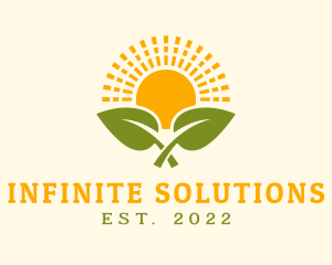 Sustainability - Sunrise Leaf Farming logo design