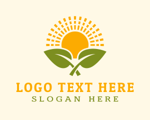 Sunrise Leaf Farming Logo
