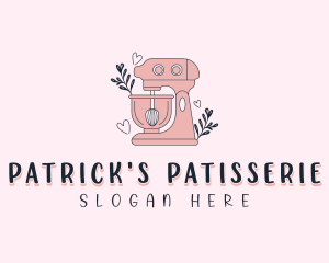 Baking Mixer Patisserie logo design