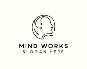 Mental Wellness Therapy logo design