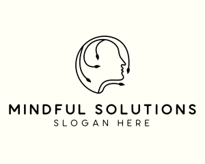 Mental - Mental Wellness Therapy logo design