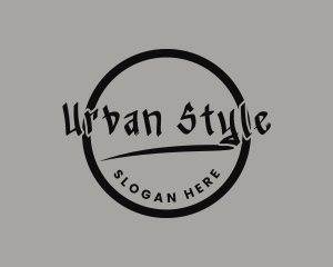 Urban Graffiti Shop logo design