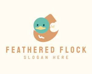 Geese - Duck Animal Farm logo design
