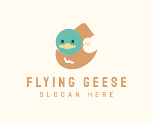 Geese - Duck Animal Farm logo design