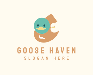 Goose - Duck Animal Farm logo design