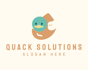 Duck - Duck Animal Farm logo design