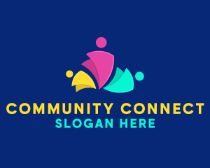 Social Community Group logo design