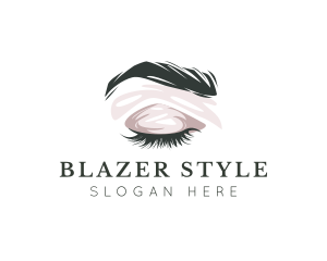 Eyelash Beauty Styling logo design
