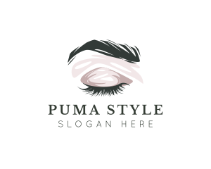 Eyelash Beauty Styling logo design