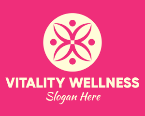 Healthy Lifestyle - Yoga Fitness Community logo design