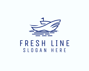  Ship Line Nautical logo design