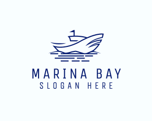 Seaport - Ship Line Nautical logo design