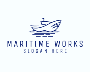 Shipyard - Ship Line Nautical logo design