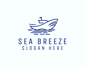 Nautical - Ship Line Nautical logo design