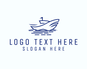  Ship Line Nautical Logo