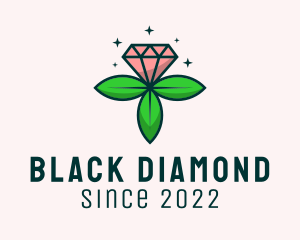 Diamond Plant Jewelry  logo design