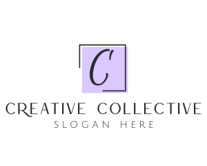 Feminine Cosmetics Makeup Boutique logo design