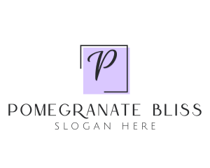 Feminine Cosmetics Makeup Boutique logo design