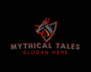 Mythical Dragon Gaming logo design