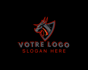 League - Mythical Dragon Gaming logo design
