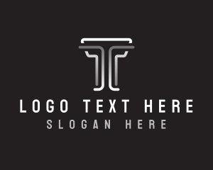 Company - Startup Business Letter T logo design