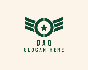 Military Pilot Wings Logo