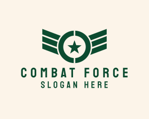 Military - Military Pilot Wings logo design