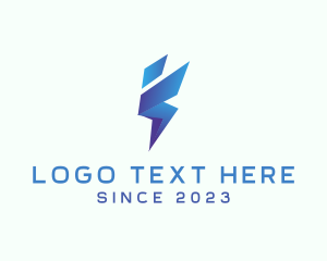 Lightning - Electric Lightning Energy logo design