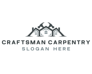 Carpenter - Handyman Hammer Carpenter logo design