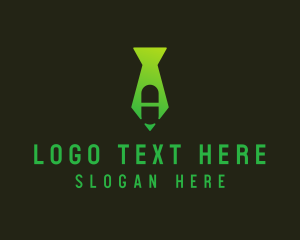 Drug Store - Green Pharmacy Necktie logo design
