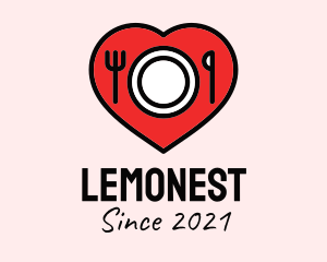 Passion - Love Dining Restaurant logo design