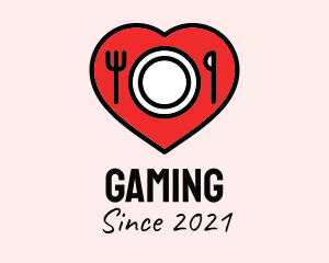 Cutlery - Love Dining Restaurant logo design