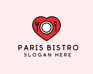 Love Dining Restaurant logo design